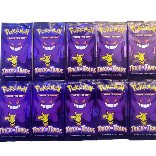 10x Pokémon Trick or Trade | TCG Booster Packs | TradingToys - 1