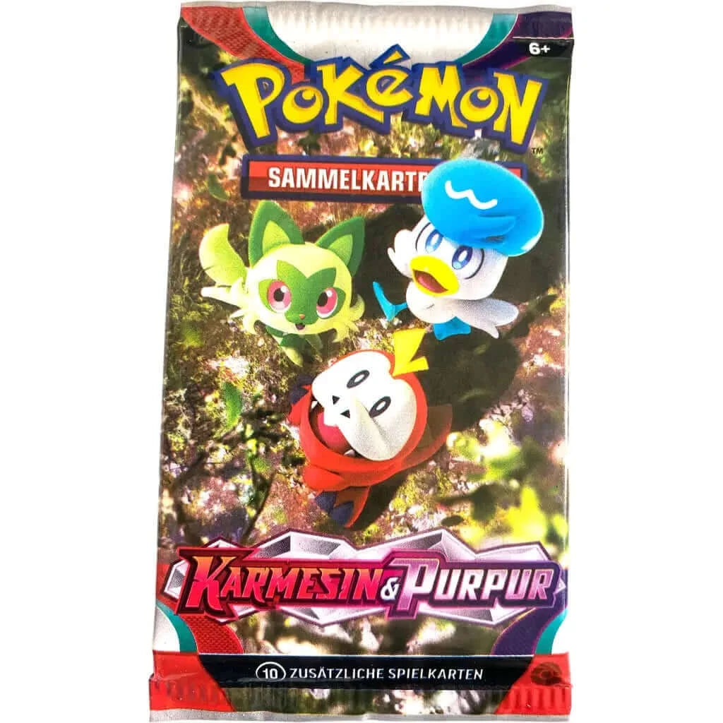 Pokemon Booster Pack | Karmesin Purpur | Deutsch