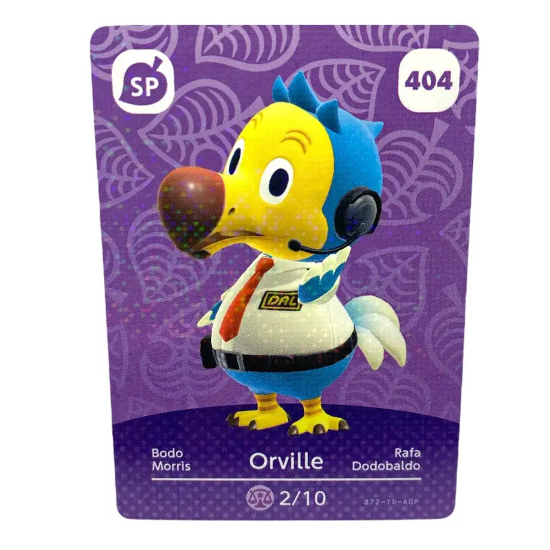 Nintendo Bodo / Orville 404 Amiibo Animal Crossing