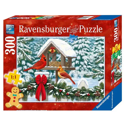 Ravensburger Puzzle Weihnachten Cardinals at Christmas 300