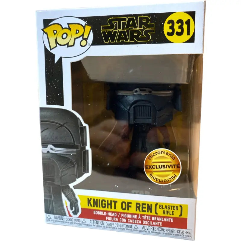 Funko Pop Vinyl | Star Wars | 331 Knight Of Ren Blaster