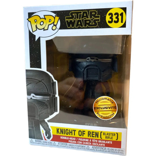 Funko Pop Vinyl Star Wars 331 Knight Of Ren Blaster Rifle!
