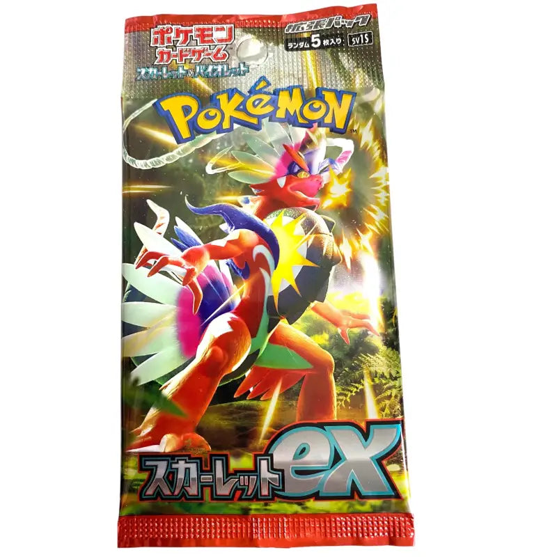 Pokemon Pack| Karmesin EX sv1S🔥| Japanisch Sammelkarten - 1