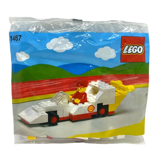 Lego 1467 Shell Racing Car Rennwagen Auto Polybag - 1