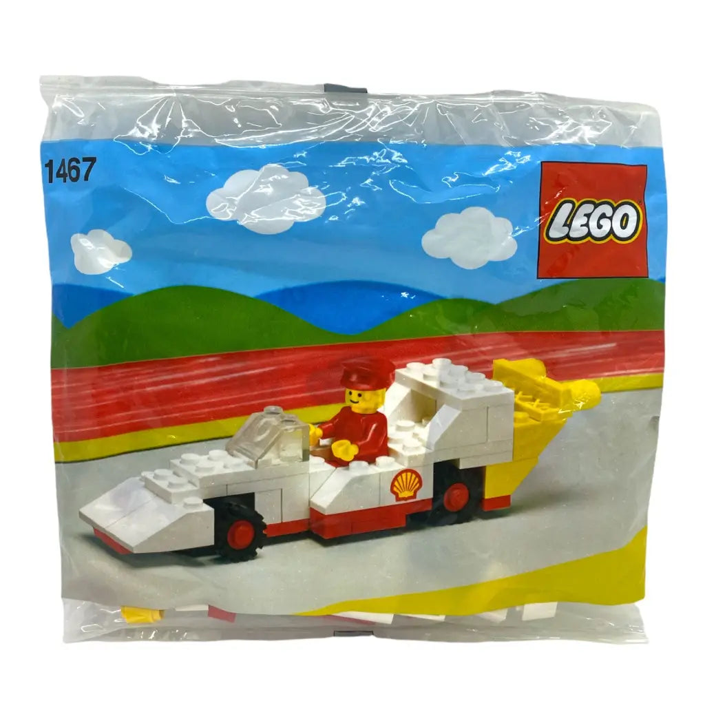 Lego 1467 Shell Racing Car Rennwagen Auto Polybag!