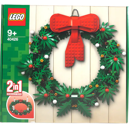 LEGO 2-in-1 | Adventskranz | Weihnachtskranz | X-Mas 40426 - 1