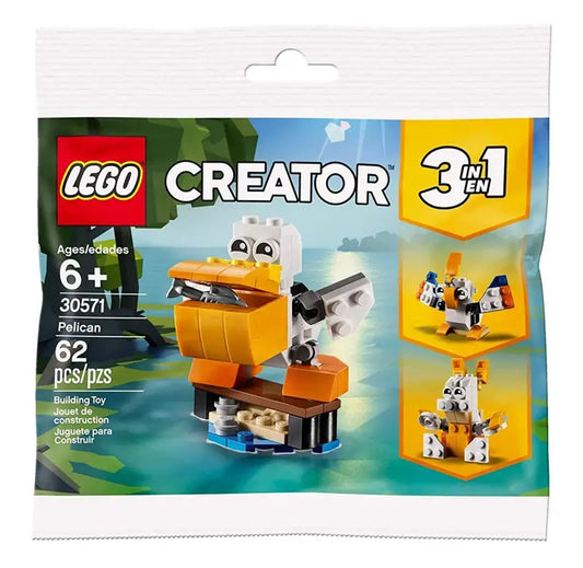 LEGO 3in1 Creator 30571 Pelikan Polybag - 1