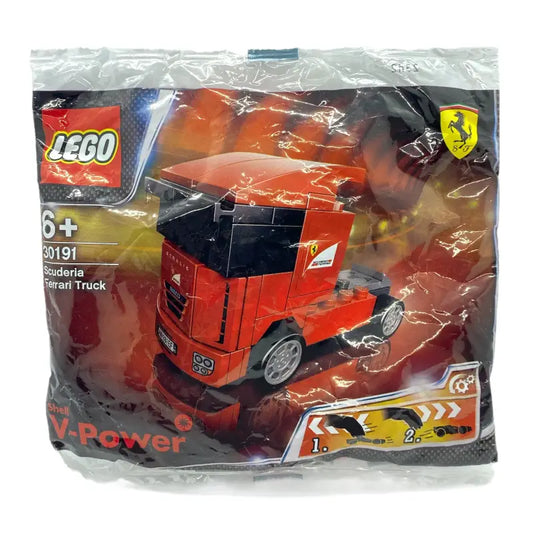 Lego 30191 Scuderia Ferrari Truck Shell V-Power Polybag - 1