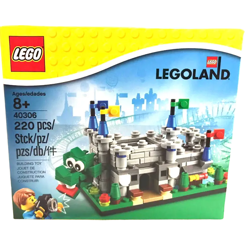 Legoland Set Drache 40306 Bausteine Burg!
