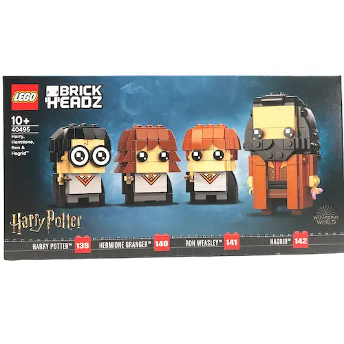 LEGO BrickHeadz Harry Potter Hermione + Ron + Hagrid 40495!