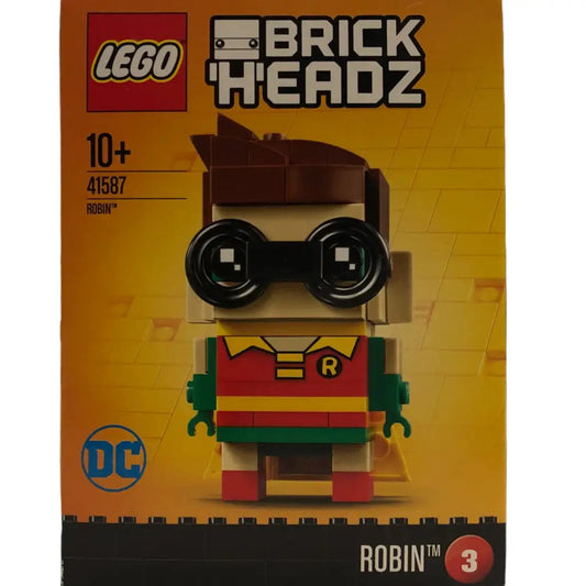 LEGO 41587 Brickheadz DC – Superheld Robin Nr.3!