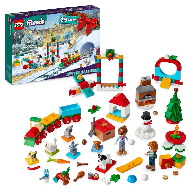 LEGO Friends Adventskalender 2023 Weihnachtskalender 41758