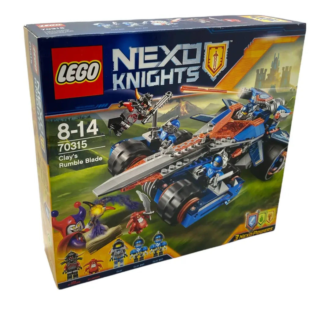 Lego Nexo Knights Clays Klingen-Cruiser B-Ware 70315!