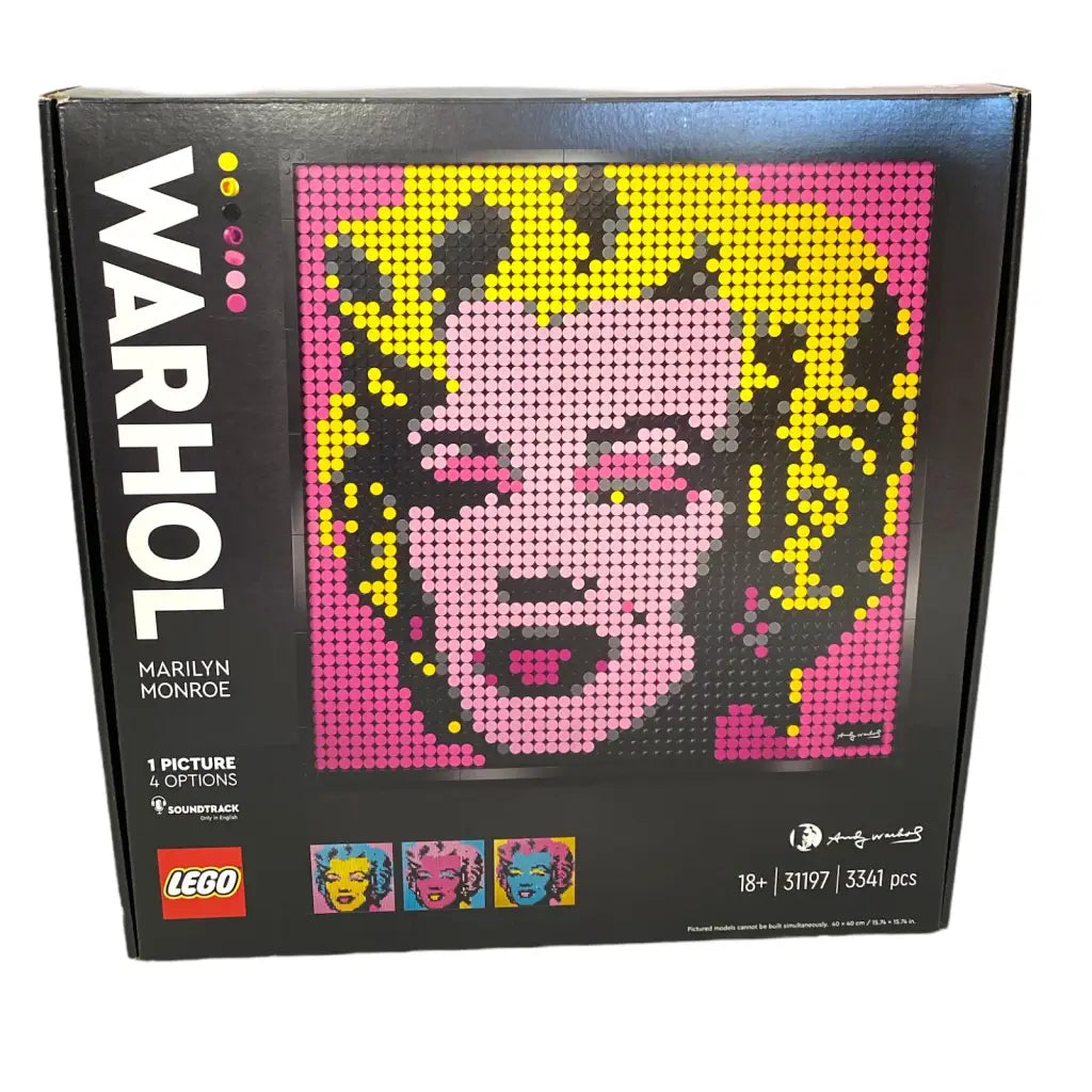 Lego Art 31197 Andy Warhol’s Marilyn Monroe - Kunstbild!