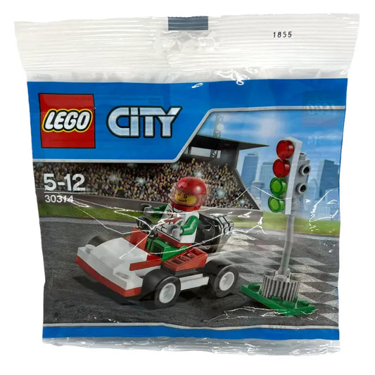 LEGO City 30314 Go Kart Racer Go-Cart Auto Polybag - 1