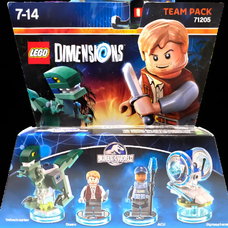 LEGO Dimensions 71205 Jurassic World Team Pack Owen - Dino