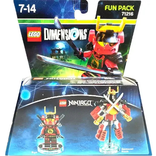 LEGO Dimensions 71216 Ninjago Fun Pack Nya + Samurai Mech