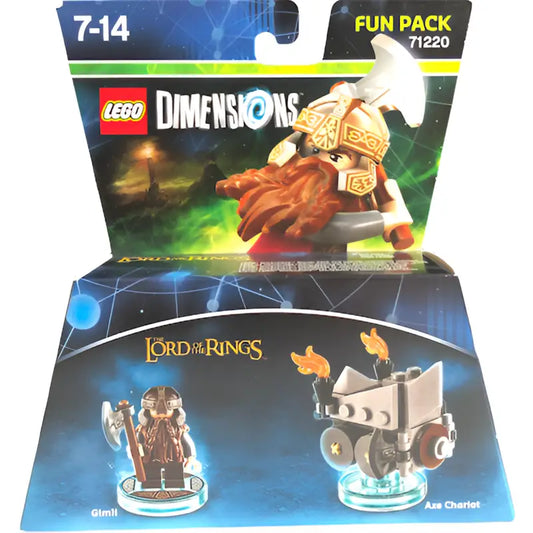 LEGO Dimensions 71220 Lord of the Rings Fun Pack Gimli Herr