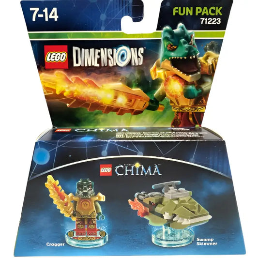 LEGO Dimensions 71223 Chima Cragger Fun Pack Minifigur