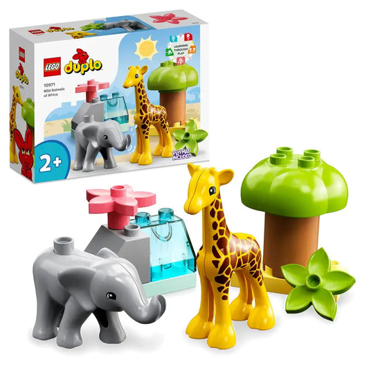 LEGO DUPLO Wilde Tiere Afrikas Lernspielzeug für Jungen - 1