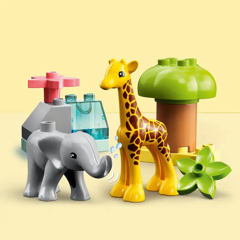 LEGO DUPLO Wilde Tiere Afrikas Lernspielzeug für Jungen