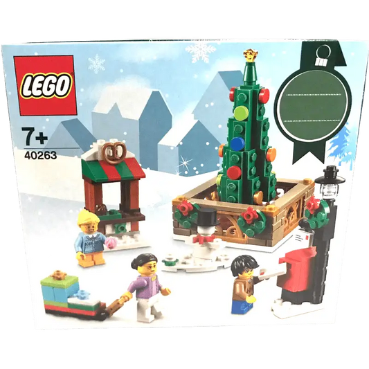 LEGO Exclusiv 40263 Platz in Einer Stadt mit Weihnachtsmotiv