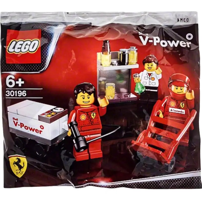 Lego 30196 Ferrari Shell V-Power Promo Boxen Stop Polybag