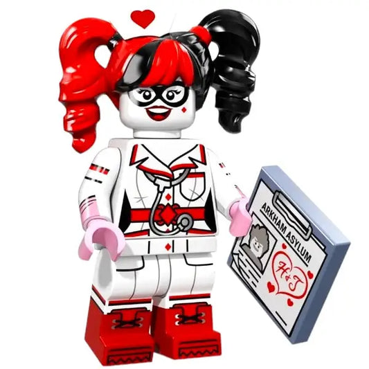 Lego Figur Nurse Harley Quinn Minifigures Serie BATMAN - 1