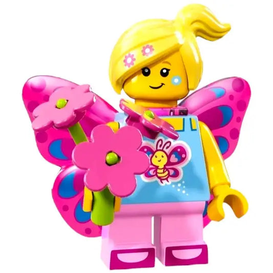 Lego Figur Schmetterlingsmädchen Nr.7 - Serie 17 Pack 71018 - 1