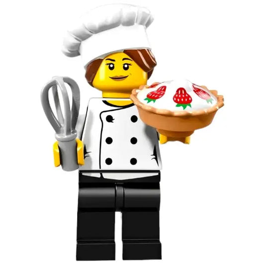 Lego Figur Sterneköchin Nr.3 - Minifigures Serie 17 Pack 71018 - 1