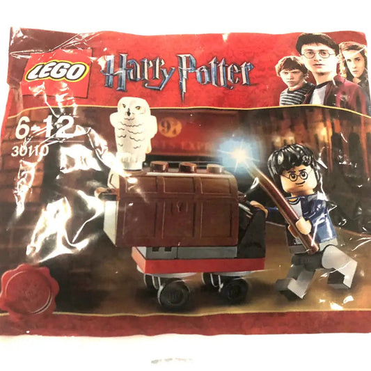 Lego Harry Potter Polybag 30110 King’s Cross Trolley Hedwig!