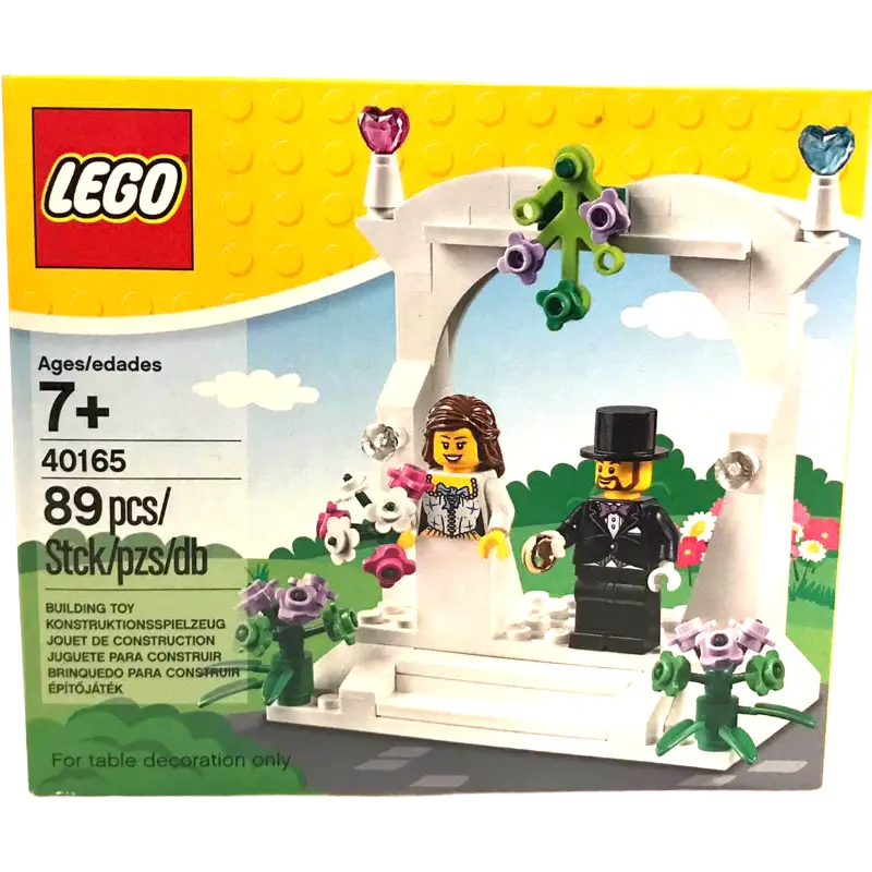 Lego Hochzeit Set 40165 Braut und Bräutigan