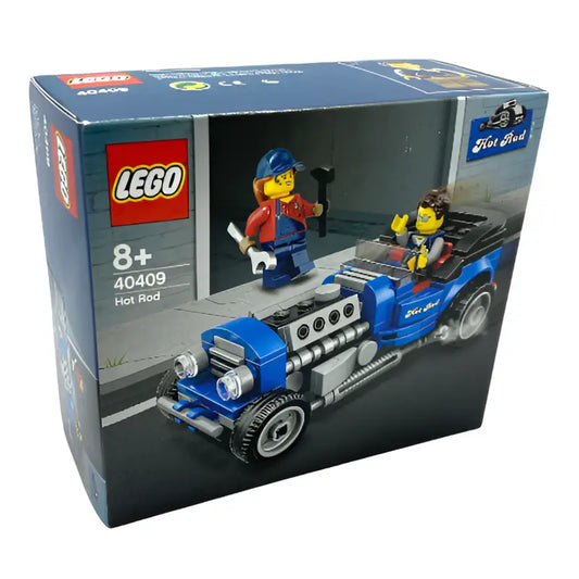 lego hot rod dragster auto spielzeugauto 40409 - 1