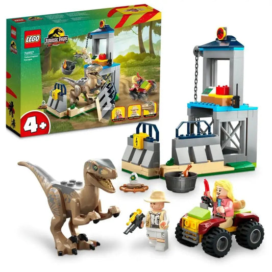 LEGO Jurassic Park Flucht des Velociraptor 76957 - 1