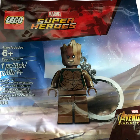 Lego Marvel Super Heroes Polybag 5005244 Keychain Teen Groot