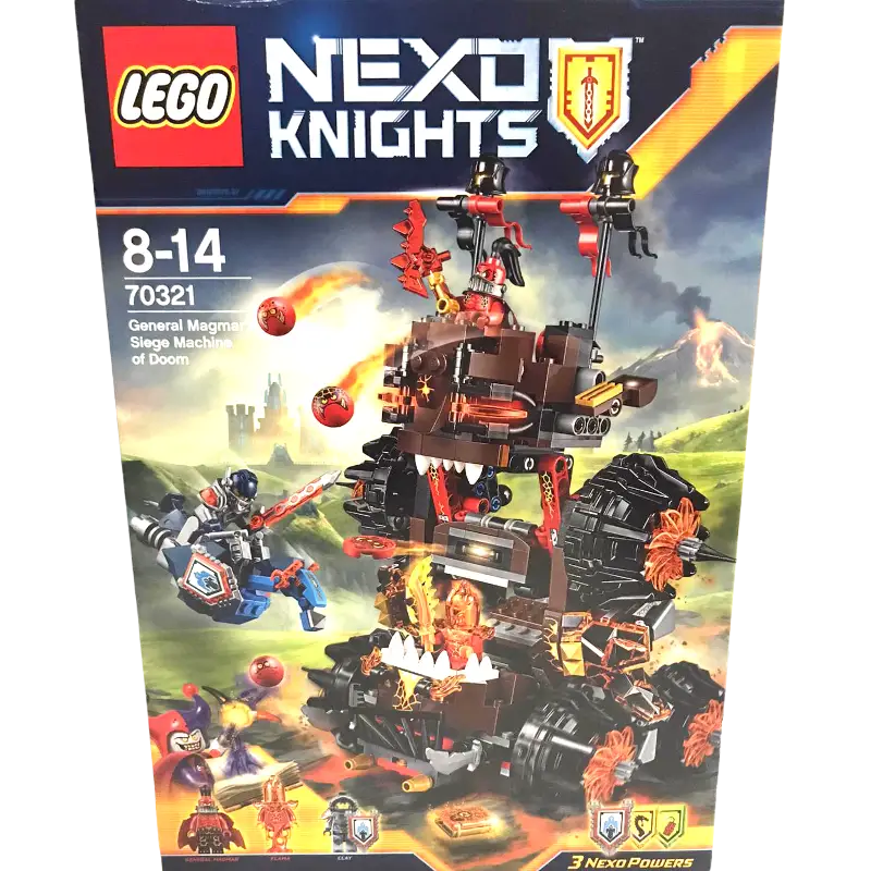 LEGO Nexo Knights 70321 - General Magmars Schicksalsmobil