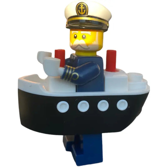 LEGO Nr.10 Kapitän Fährenkapitän Minifigures 71034 - 1