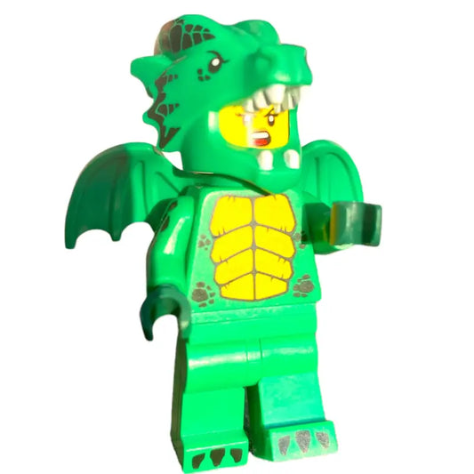 LEGO Nr.12 grünes Drachen Kostüm Minifigures 71034 - 1