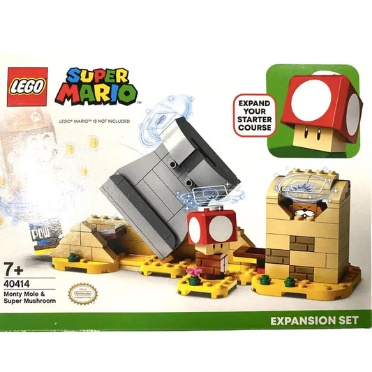 LEGO® Super Mario 40414 Monty Mole & Mushroom - 1