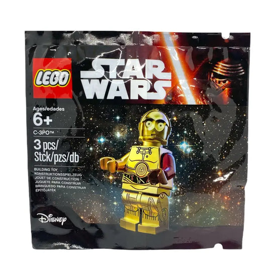 Lego Star Wars 5002948 C-3PO Minifigur Roter linker Arm - 1