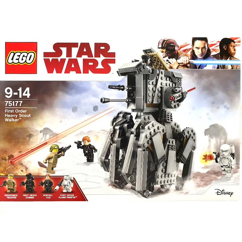 LEGO Star Wars Set 75177 First Order Heavy Scout Walker!