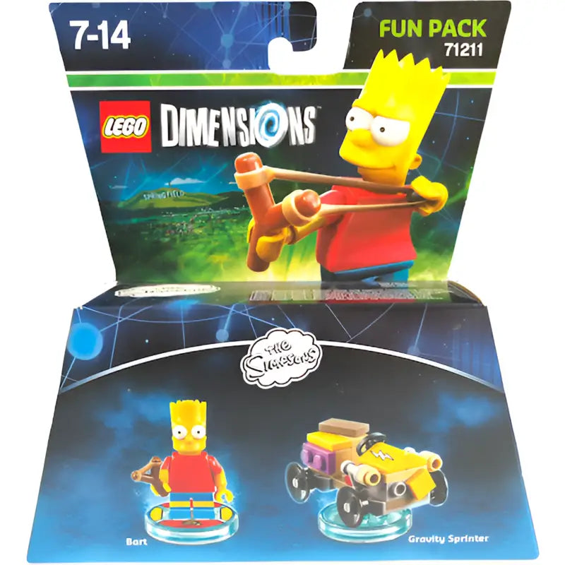 LEGO Dimensions 71211 The Simpsons Fun Pack Bart Simpson