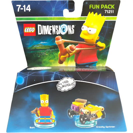 LEGO Dimensions 71211 The Simpsons Fun Pack Bart Simpson