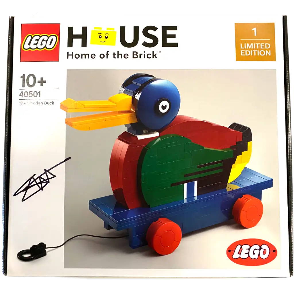 LEGO® House 40501 The Wooden Duck signiert Stuart Harris!
