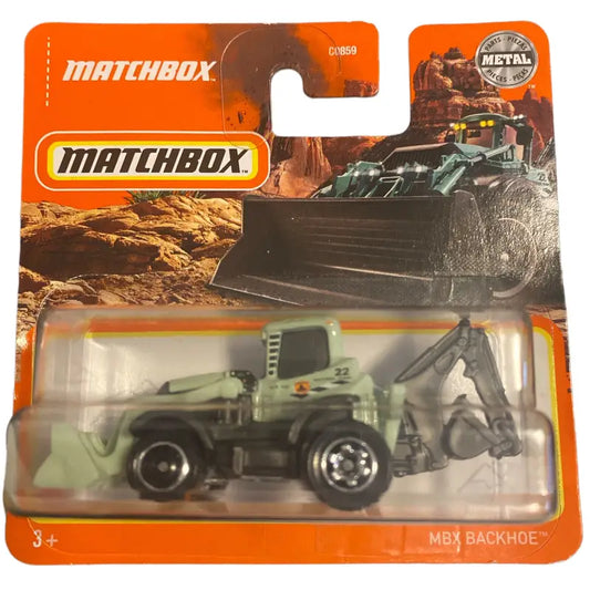 Matchbox - MBX Backhoe - 29/100 Spielzeugauto Mattel - 1