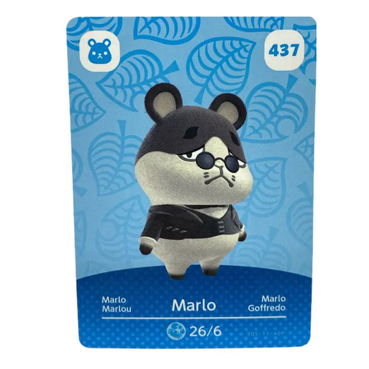 Nintendo Marlo 437 Amiibo Animal Crossing Karte Serie 5