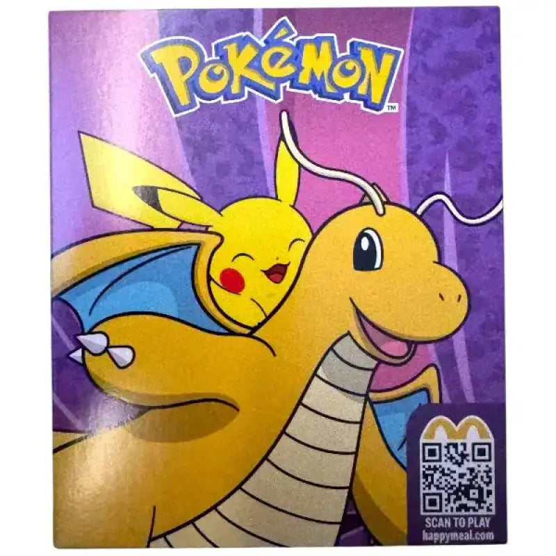 Pikachu & Dragoran - Pokemon Sammelkartenspiel Pack - Mc Donalds - 1