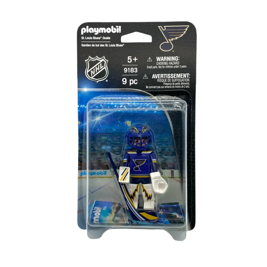 Playmobil NHL St. Louis Blues Goalie 9183!