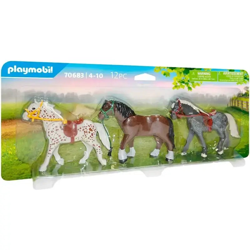 PLAYMOBIL Country 70683 3 Pferde