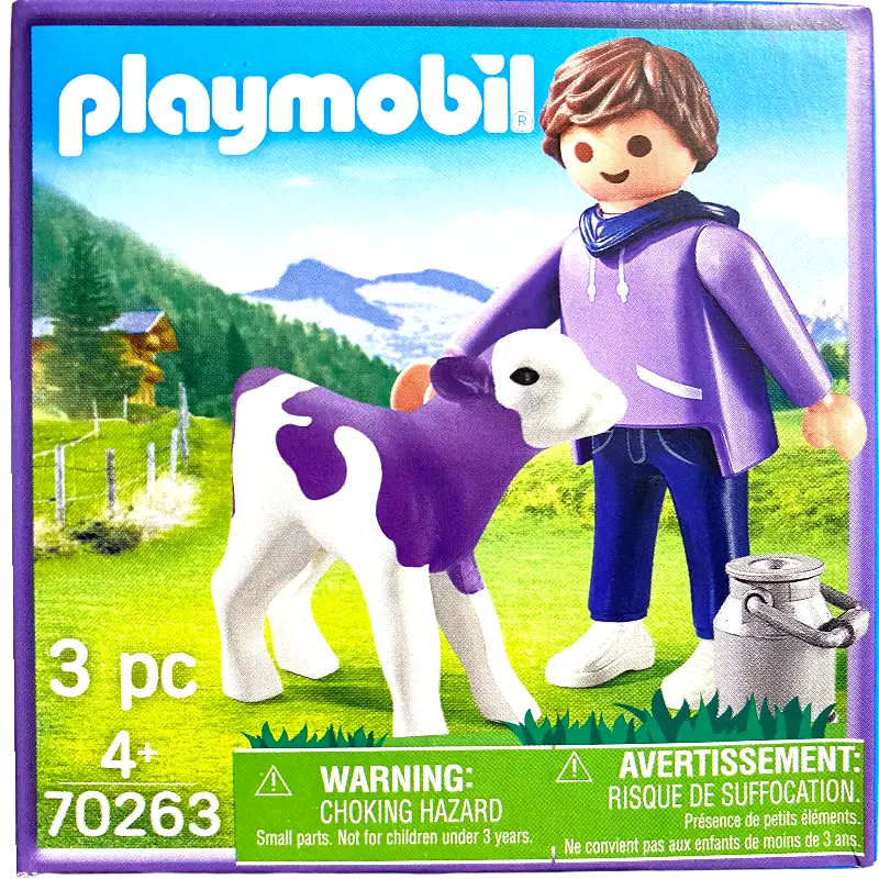 Playmobil 70263 Milka Limited Edition 2020 - Bauer mit lila